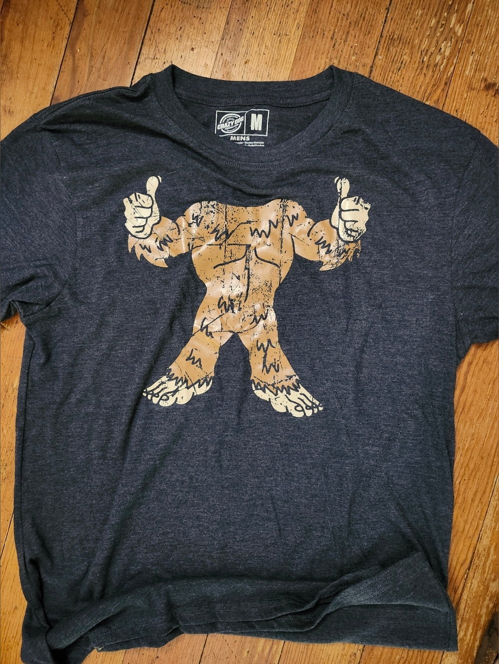 Bigfoot Tee Wearers Head Funny